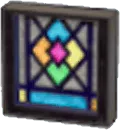 Stained-glass window (lower)