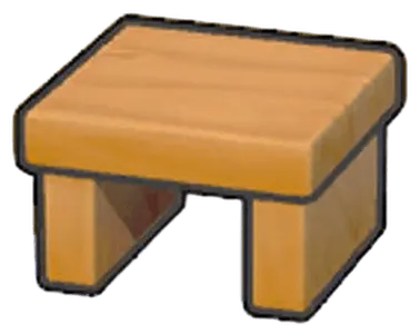 Wooden stool
