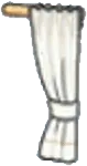 Simple curtain (right)