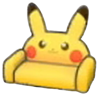 Pikachu sofa