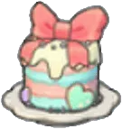 Ribbon cake