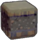 Black spotted cliff rock